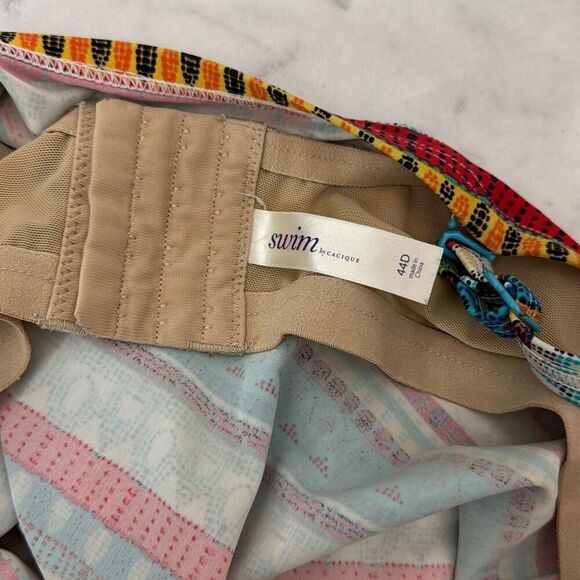 Lane Bryant Cacique Tribal Print 44D - Picture 5 of 5